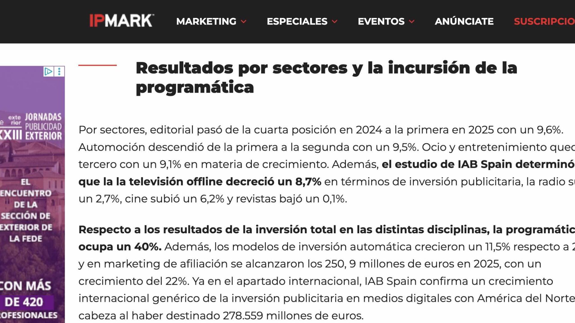 trafico nativo anunciantes editores